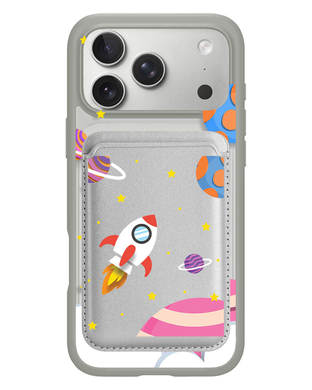 iPhone Magnetic Wallet Case - Neverland