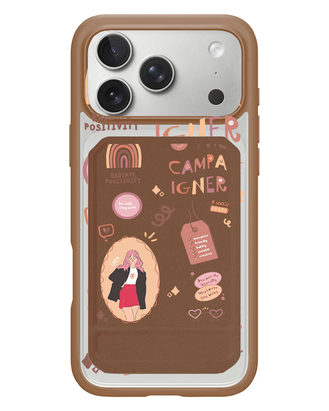 iPhone Magnetic Multifold Wallet - ENFP