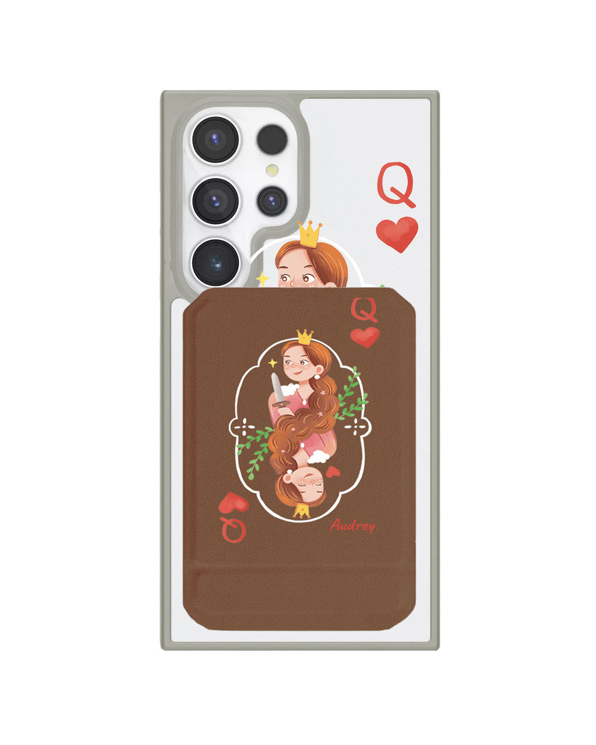 Android Magnetic Multifold Wallet - Queen
