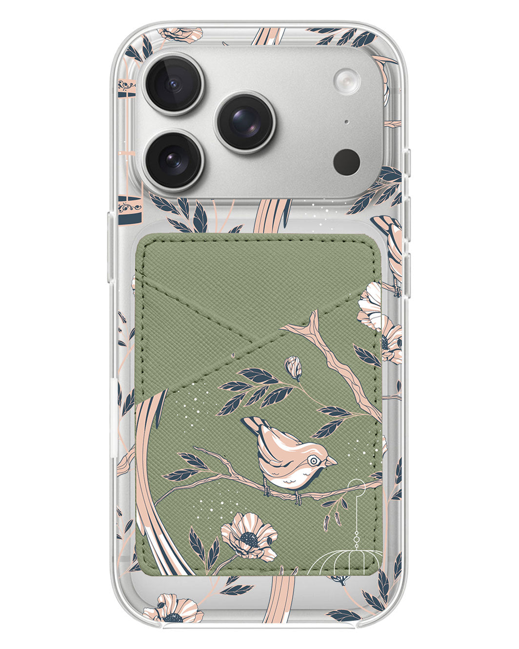 iPhone Phone Wallet Case - Lovebird 2.0