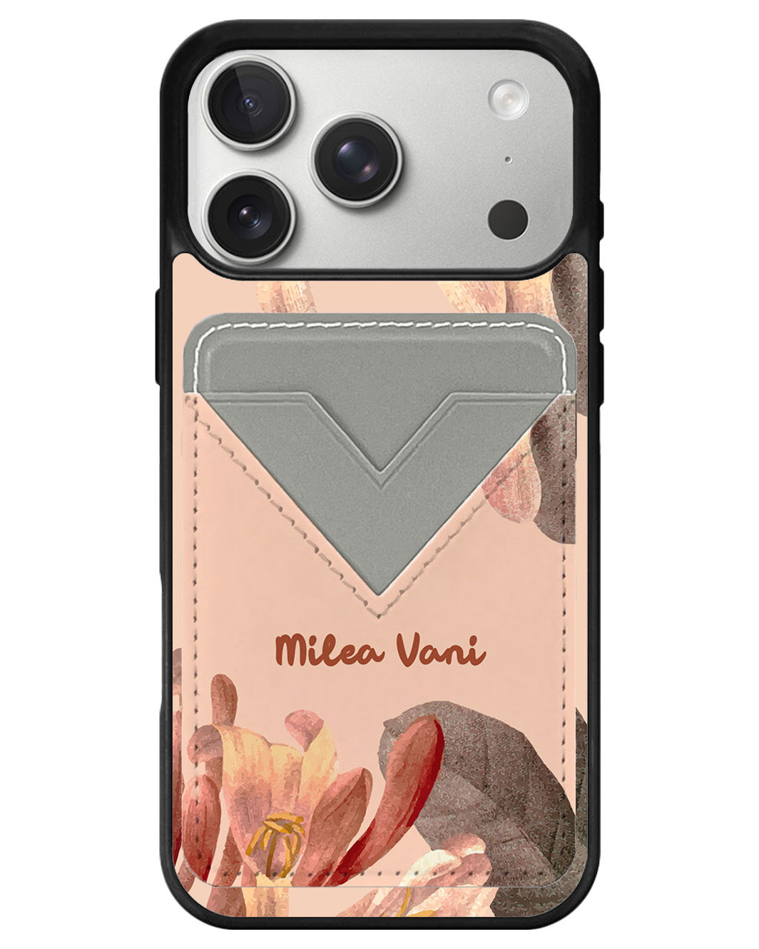iPhone Avant Wallet Case - June Honey Suckle
