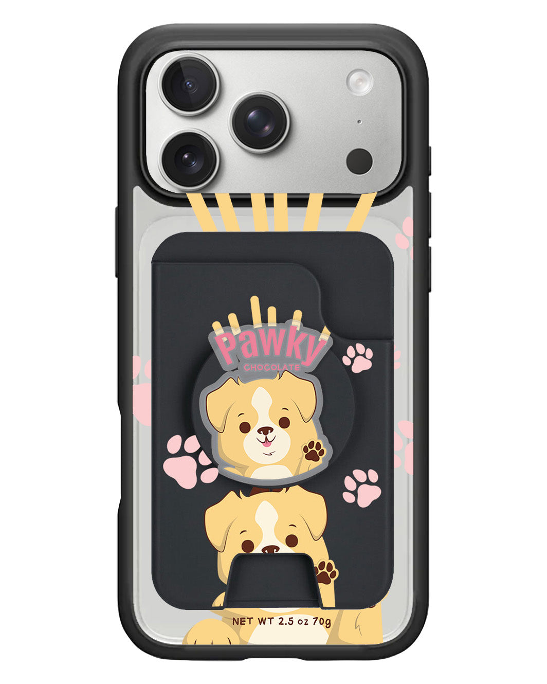iPhone Magpop Wallet - Pawky Dog