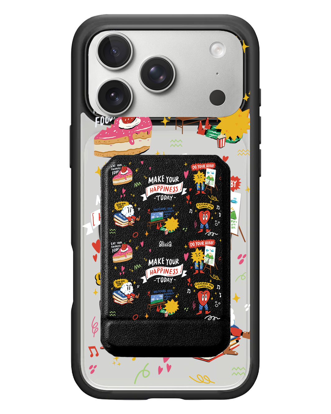 iPhone Magnetic Multifold Wallet - Selfless Love 1.0