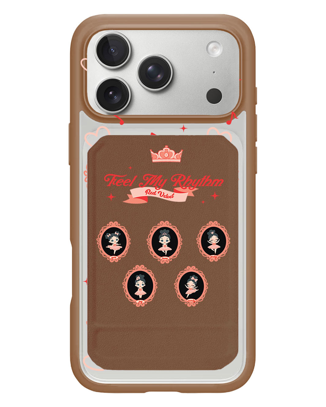 iPhone Magnetic Multifold Wallet - Red Velvet Feel My Rhythm