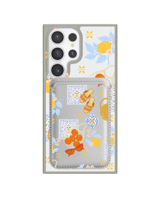 Android Magnetic Wallet Case - Santorini