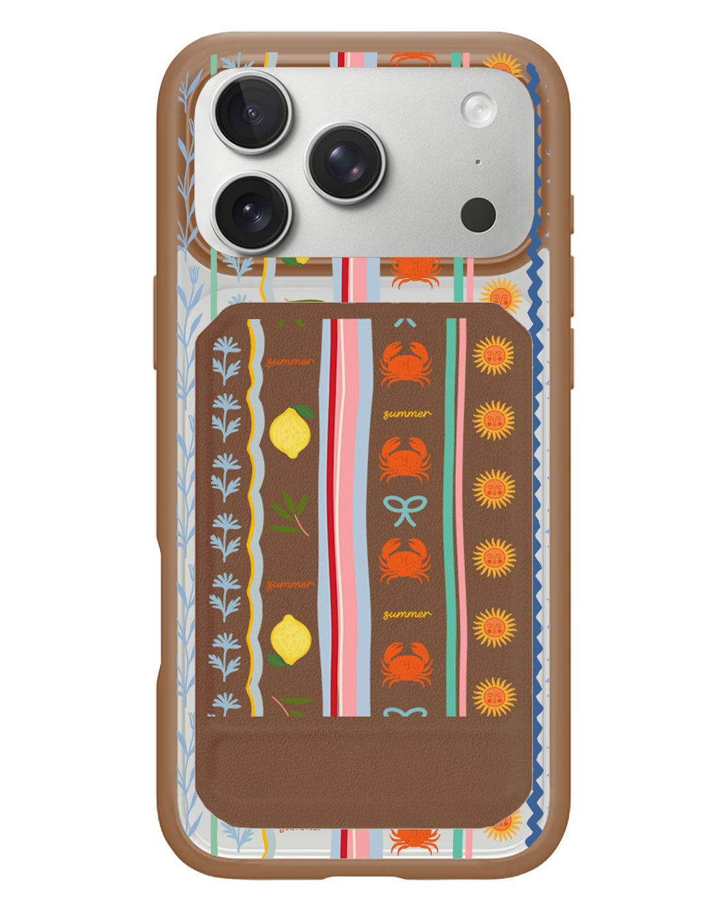 iPhone Magnetic Multifold Wallet - Seaside Opulence 2.0