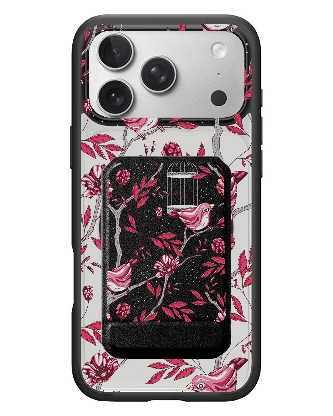 iPhone Magnetic Multifold Wallet - Lovebird 11.0