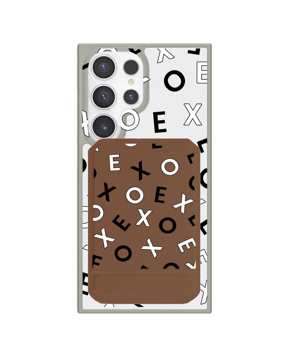 Android Magnetic Multifold Wallet - EXO Monogram