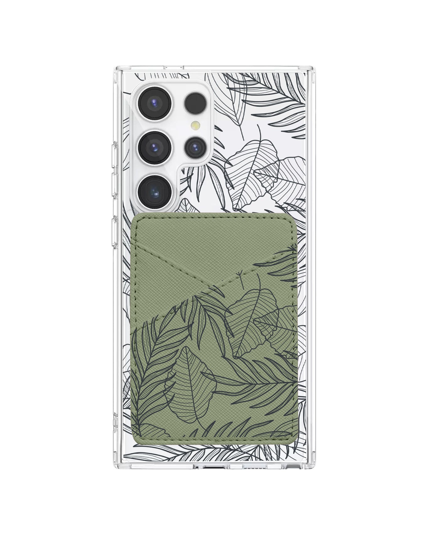 Android Phone Wallet Case - Sketchy Tropical 2.0
