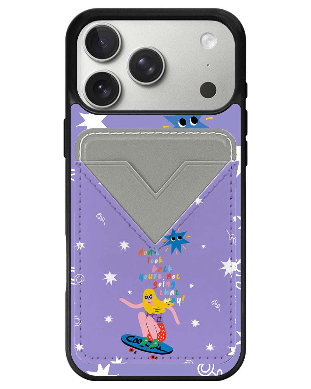 iPhone Avant Wallet Case - Keep Moving