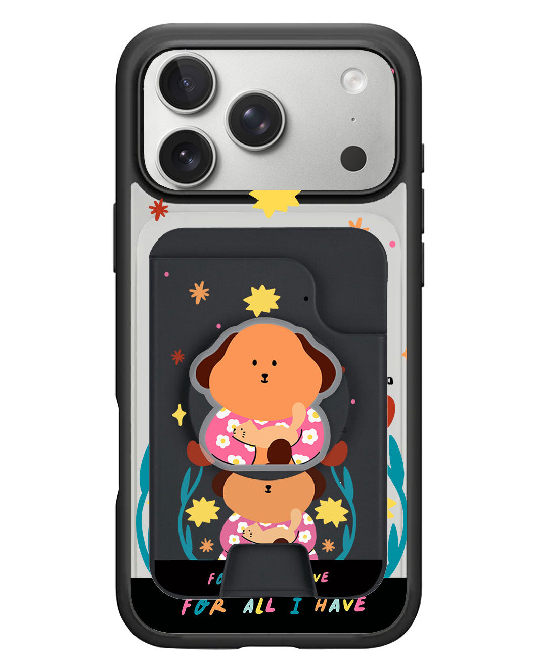 iPhone Magpop Wallet - Kiku and The Cat