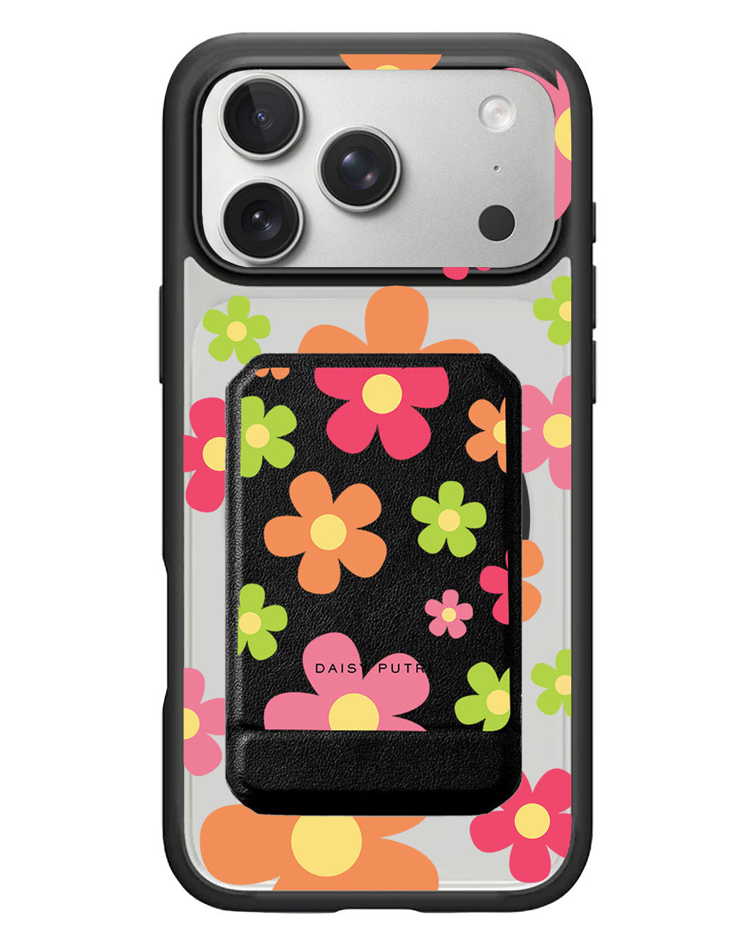 iPhone Magnetic Multifold Wallet - Daisy Sunshine 2.0