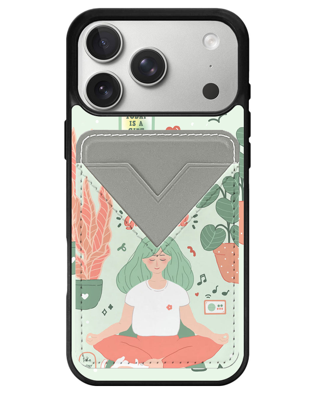 iPhone Avant Wallet Case - Grateful