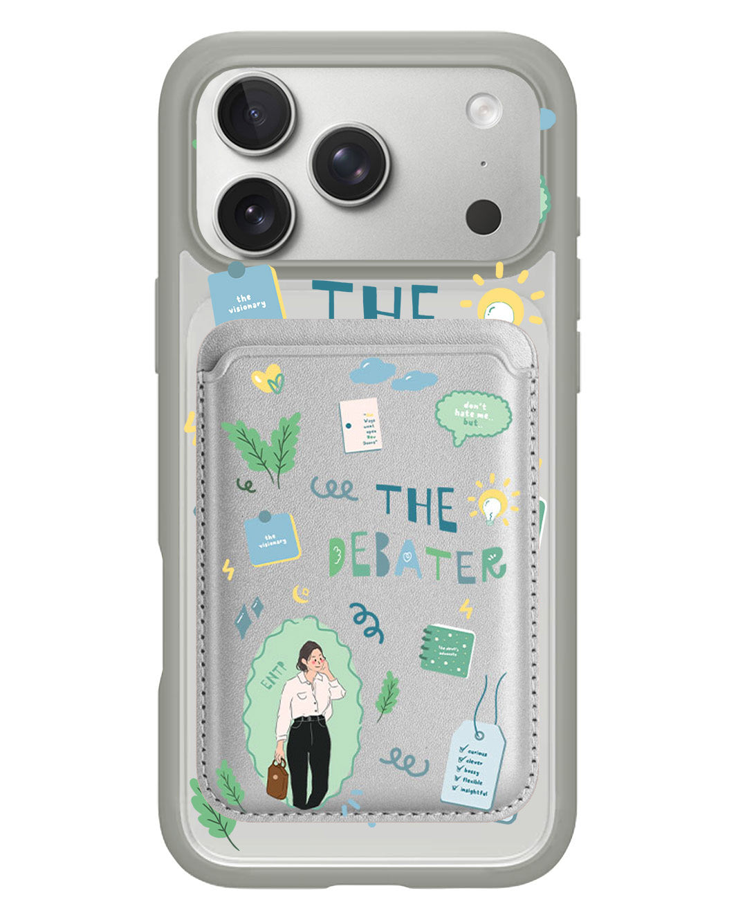iPhone Magnetic Wallet Case - ENTP