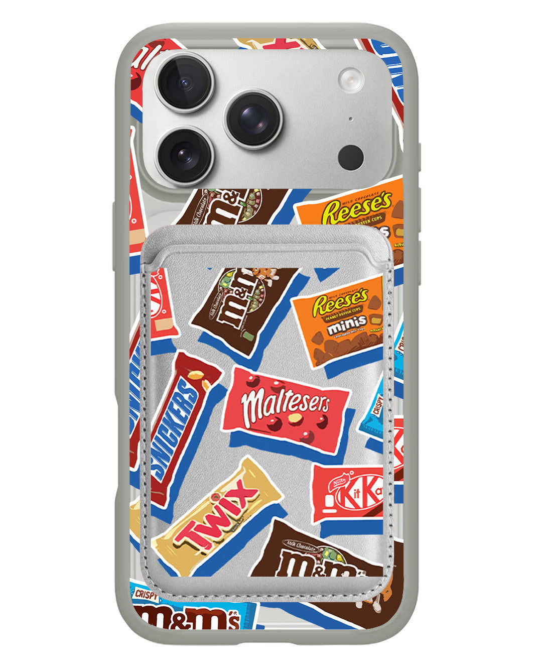 iPhone Magnetic Wallet Case - Choco Sweet