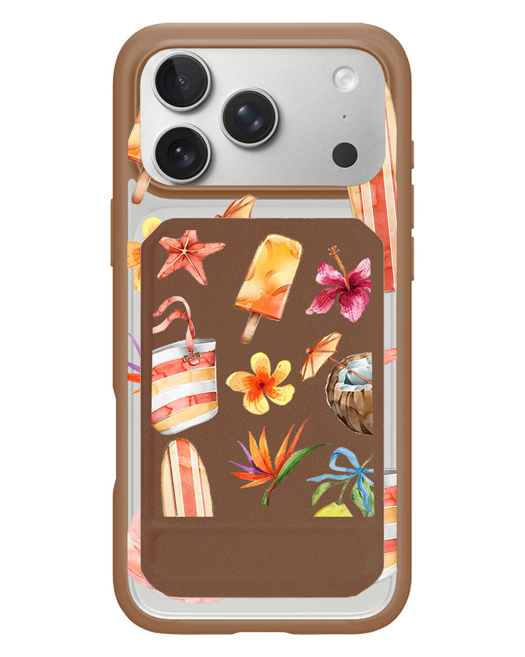 iPhone Magnetic Multifold Wallet - Aloha 1.0