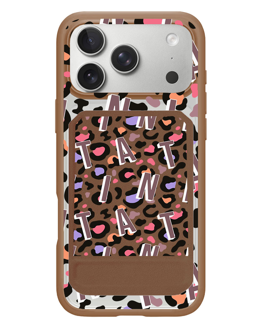 iPhone Magnetic Multifold Wallet - Leopard Monogram 5.0