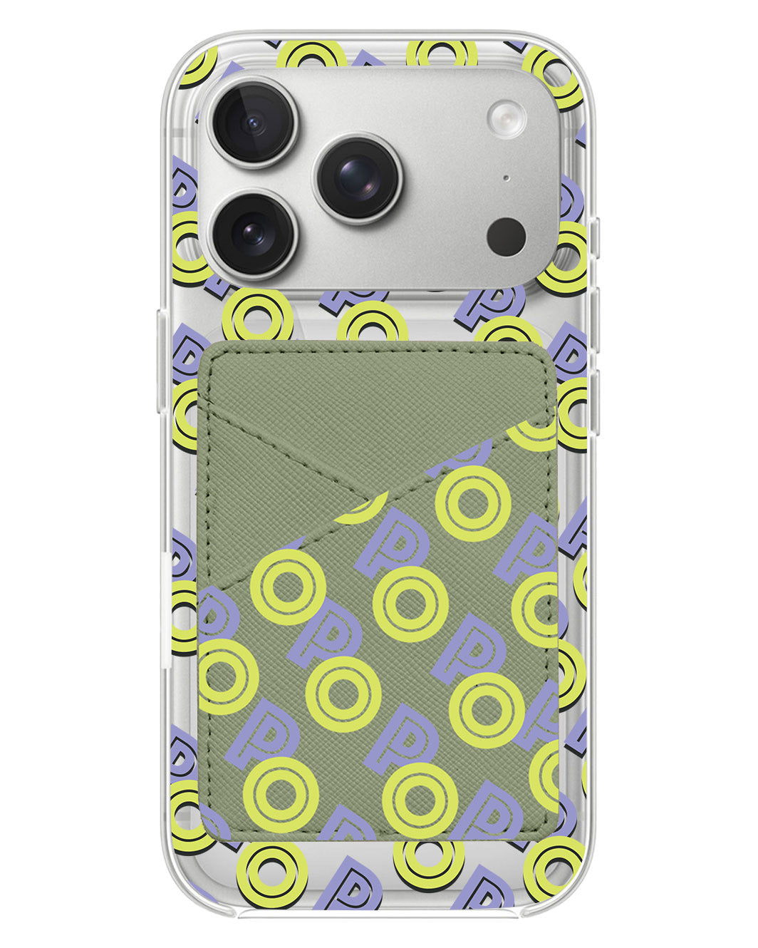 iPhone Phone Wallet Case - Initial 2.0 Monogram