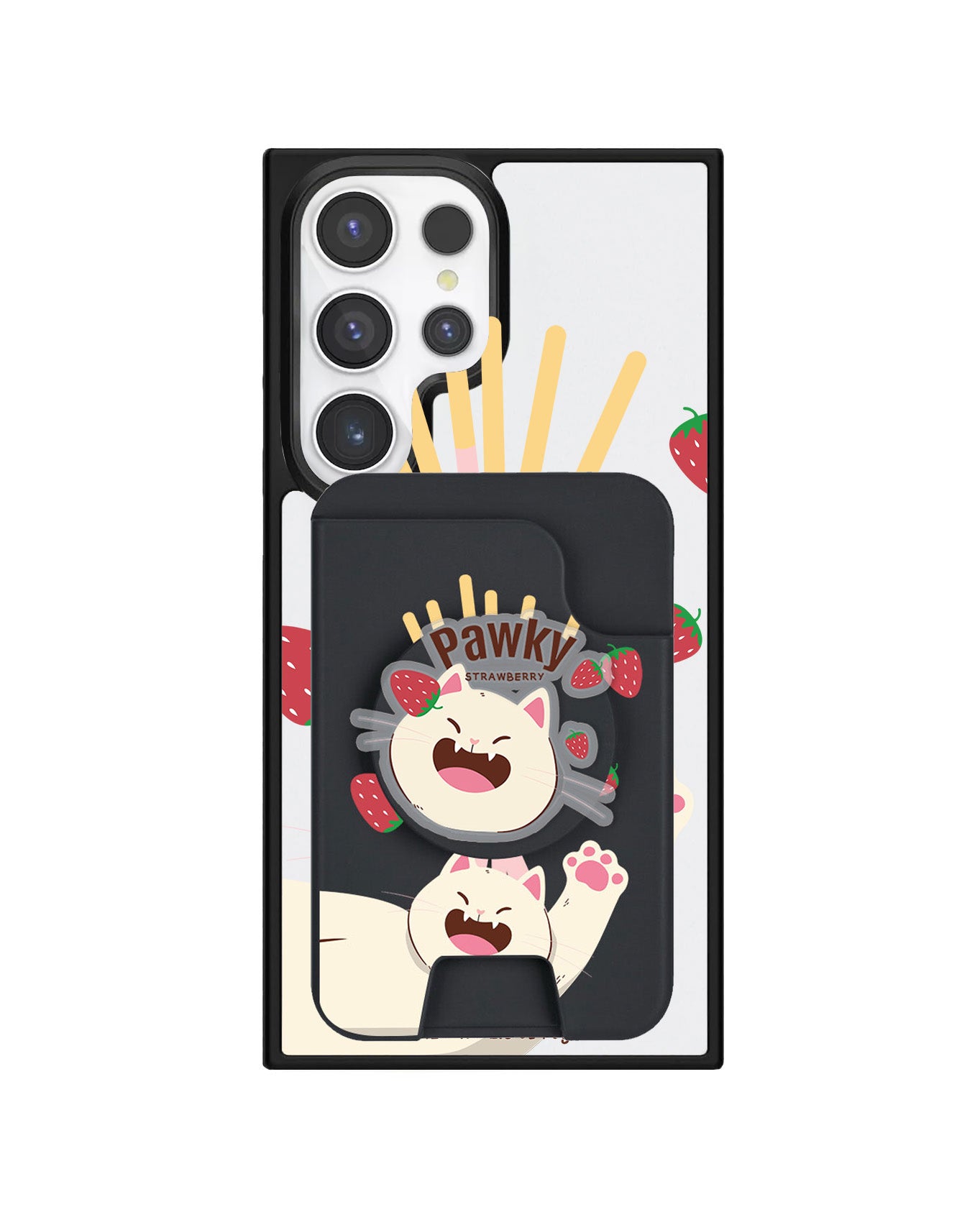 Android Magpop Wallet - Pawky Cat