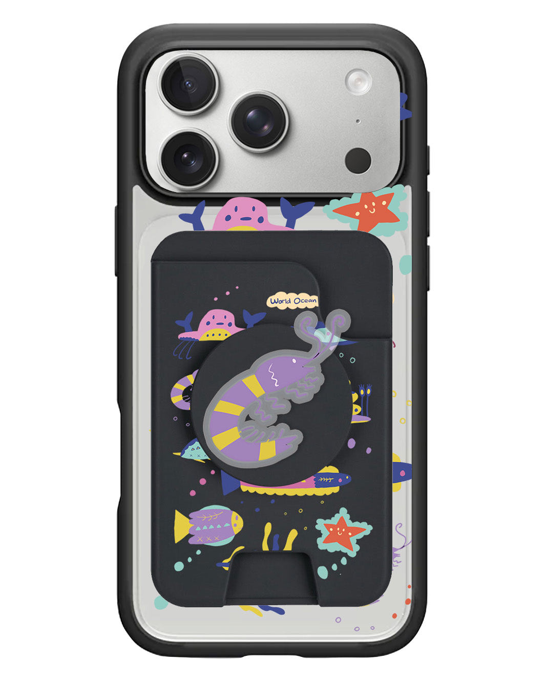 iPhone Magpop Wallet - Ocean World