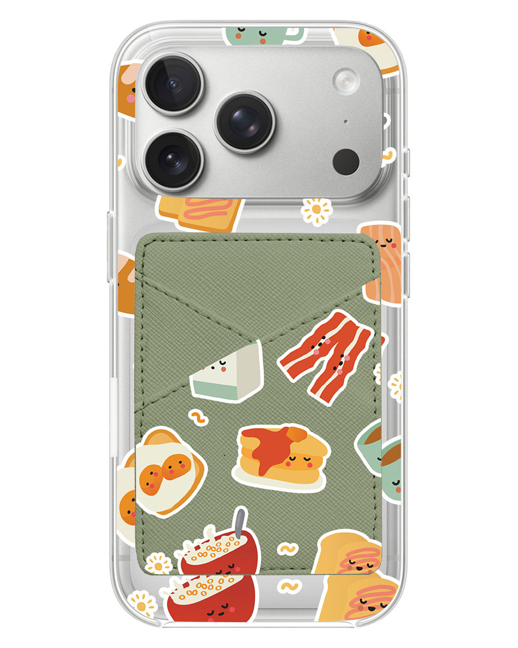 iPhone Phone Wallet Case - English Breakfast
