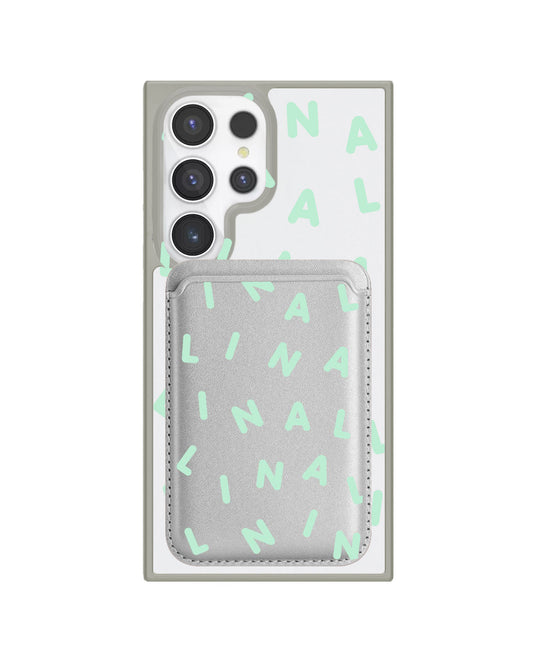 Android Magnetic Wallet Case - Monogram 2.0 Tosca