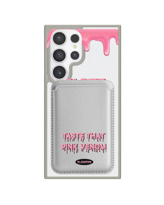 Android Magnetic Wallet Case - Pink Venom