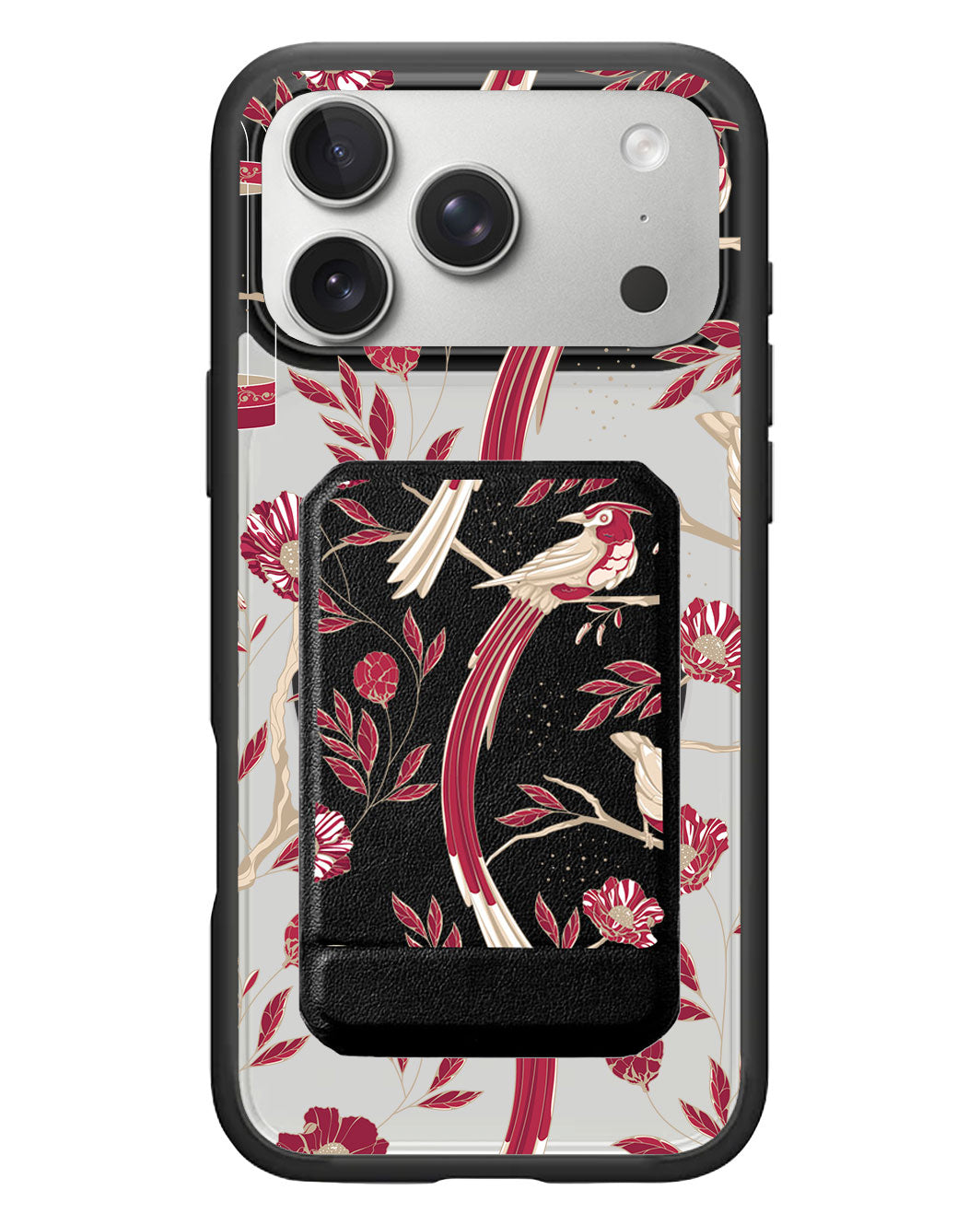 iPhone Magnetic Multifold Wallet - Lovebird 8.0