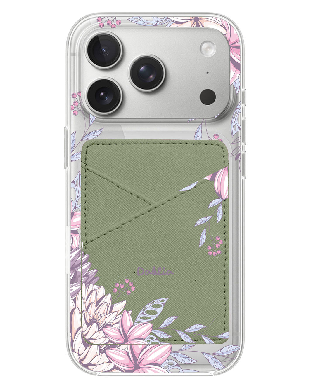 iPhone Phone Wallet Case - Dahlia