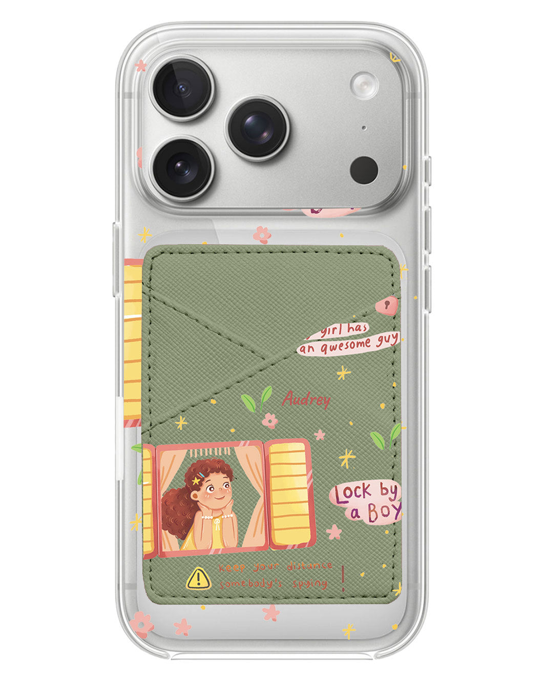 iPhone Phone Wallet Case - Crush Girl