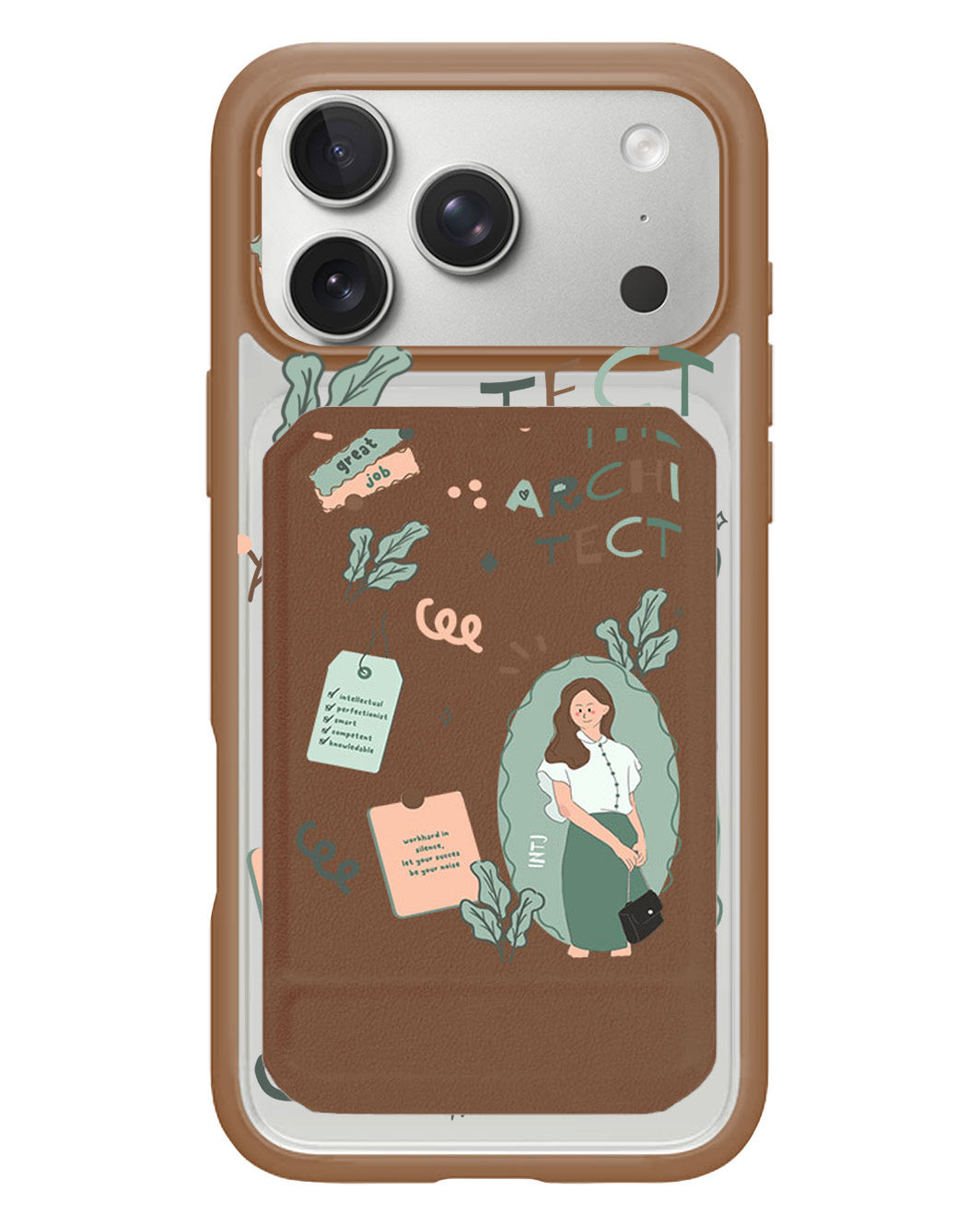 iPhone Magnetic Multifold Wallet - INTJ