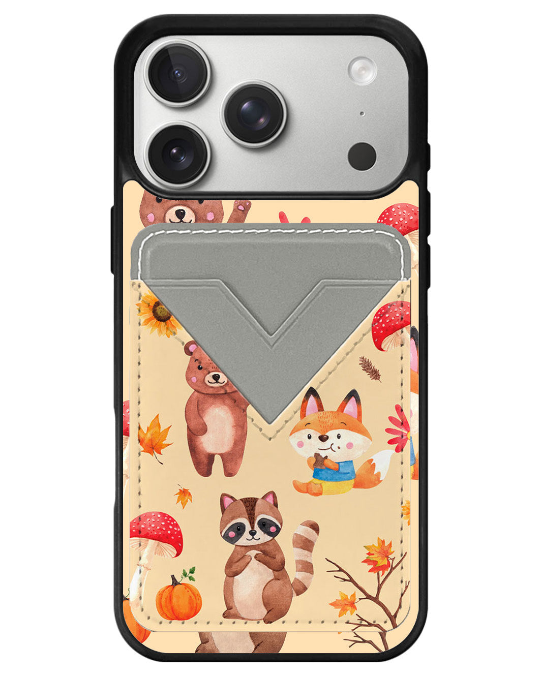 iPhone Avant Wallet Case - Autumn Animals