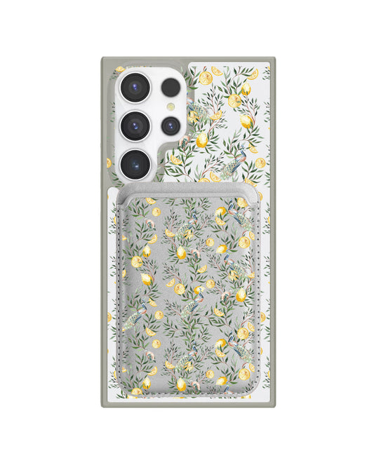 Android Magnetic Wallet Case - Limone