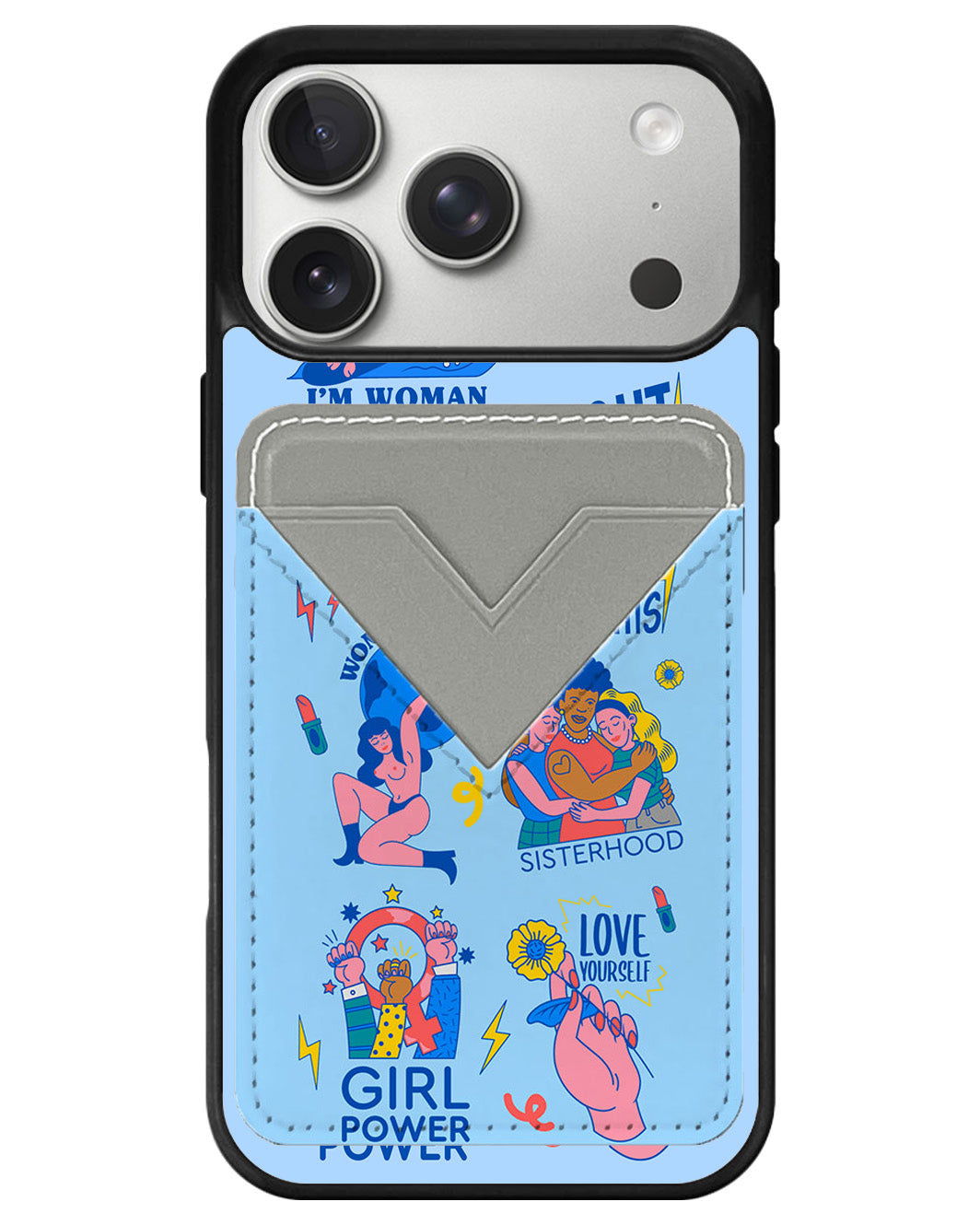 iPhone Avant Wallet Case - Girl Power 2.0
