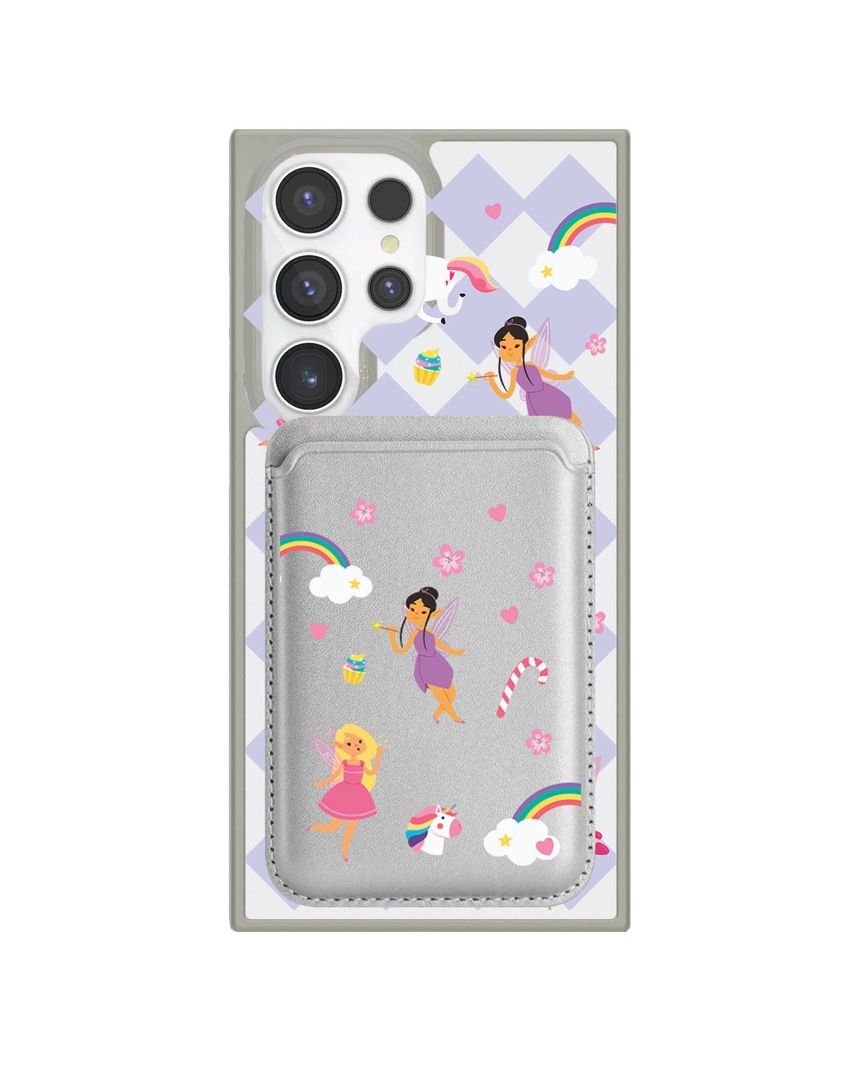 Android Magnetic Wallet Case - Tiny Fairy