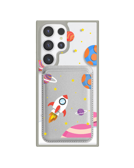 Android Magnetic Wallet Case - Neverland