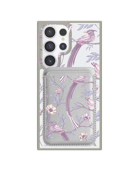 Android Magnetic Wallet Case - Lovebird 4.0