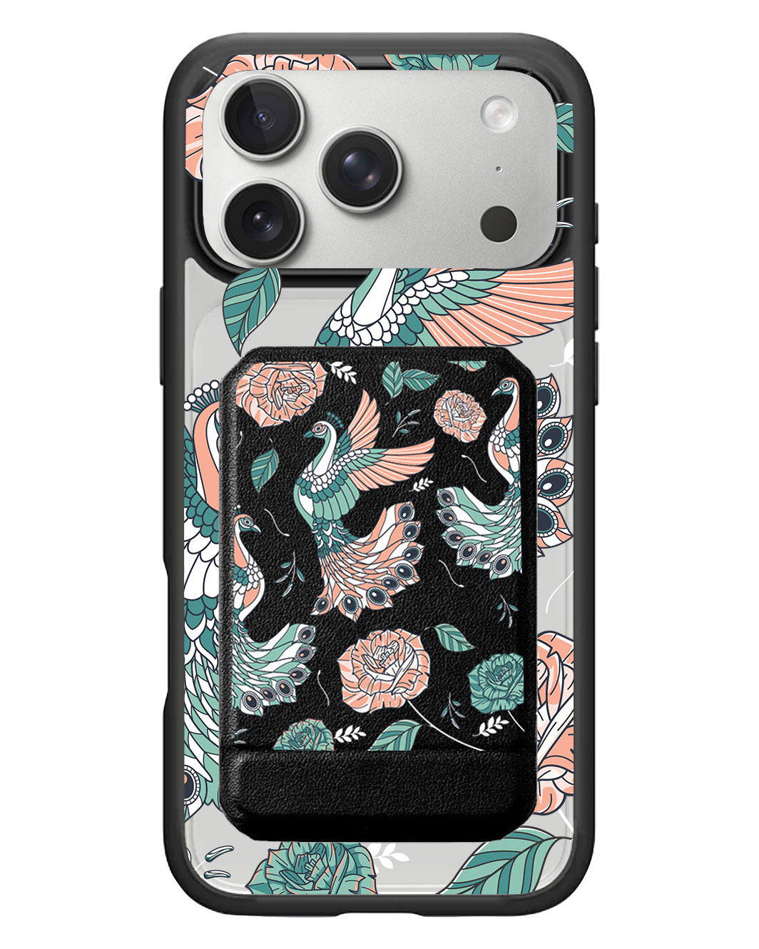 iPhone Magnetic Multifold Wallet - Bird of Paradise 3.0