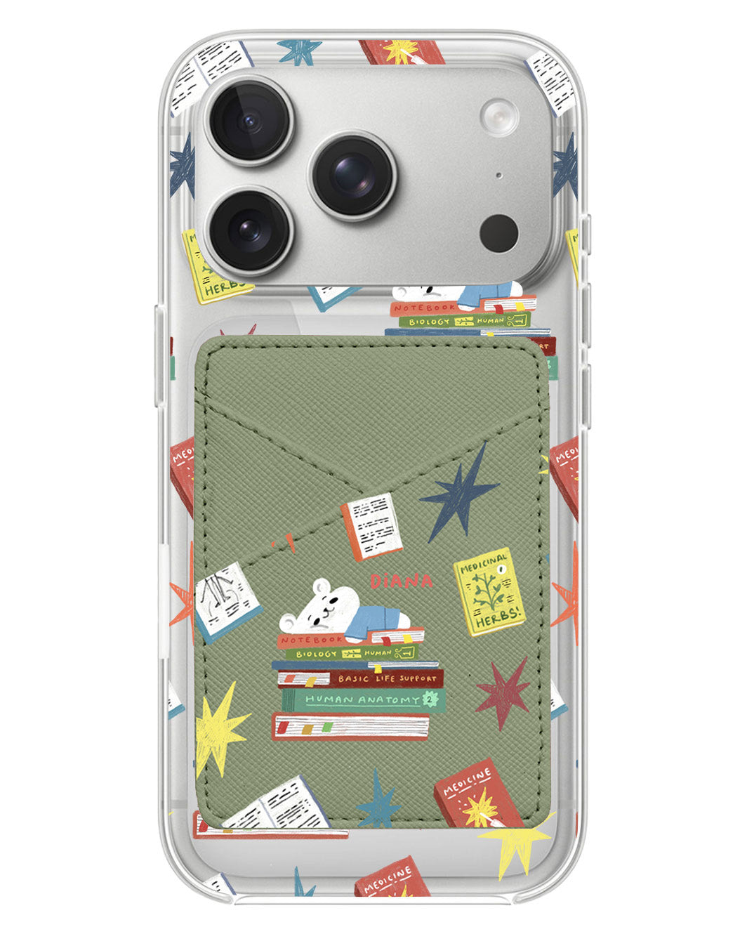 iPhone Phone Wallet Case - Let Me Sleep