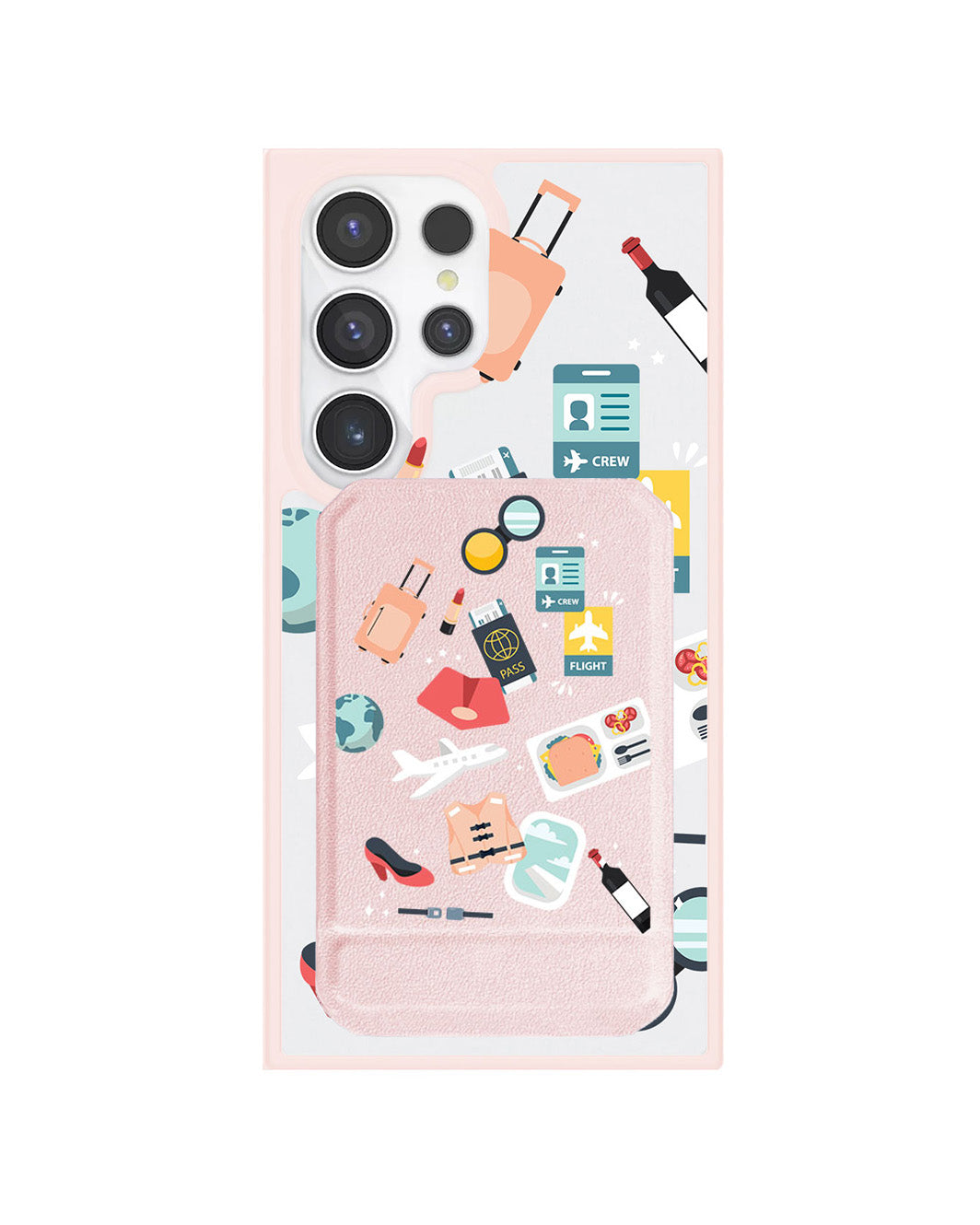 Android Magnetic Multifold Wallet - Stewardess