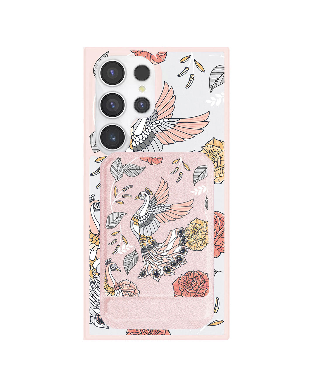 Android Magnetic Multifold Wallet - Bird & Paradise 1.0