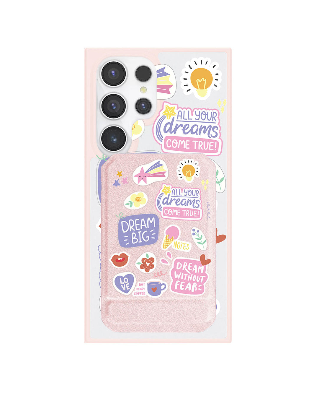 Android Magnetic Multifold Wallet - Dream Sticker Pack