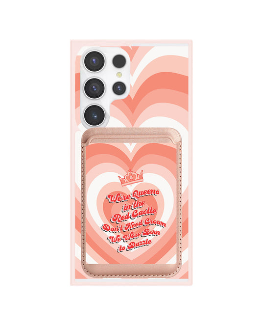 Android Magnetic Wallet Case - Red Velvet Luv