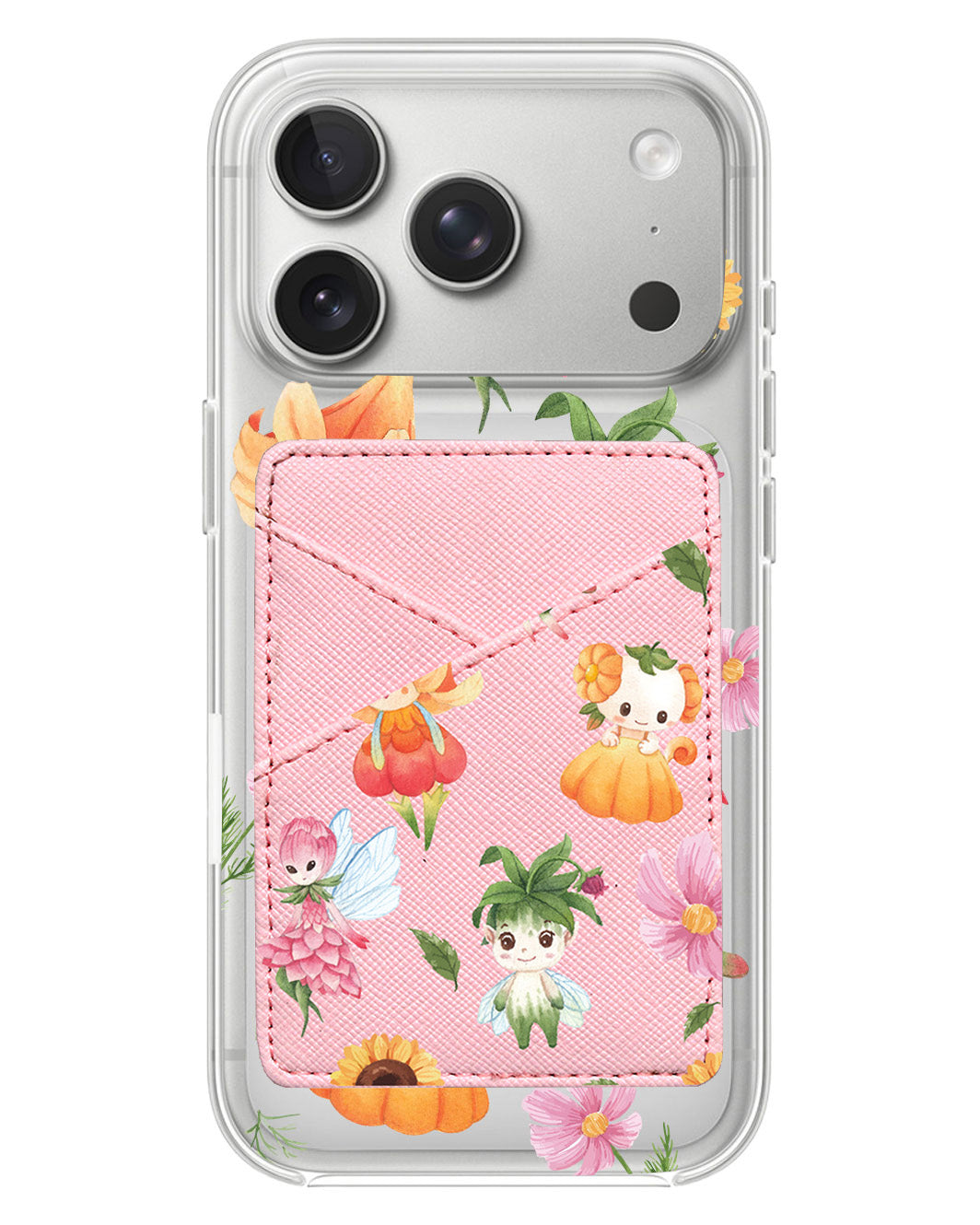 iPhone Phone Wallet Case - Magical Garden