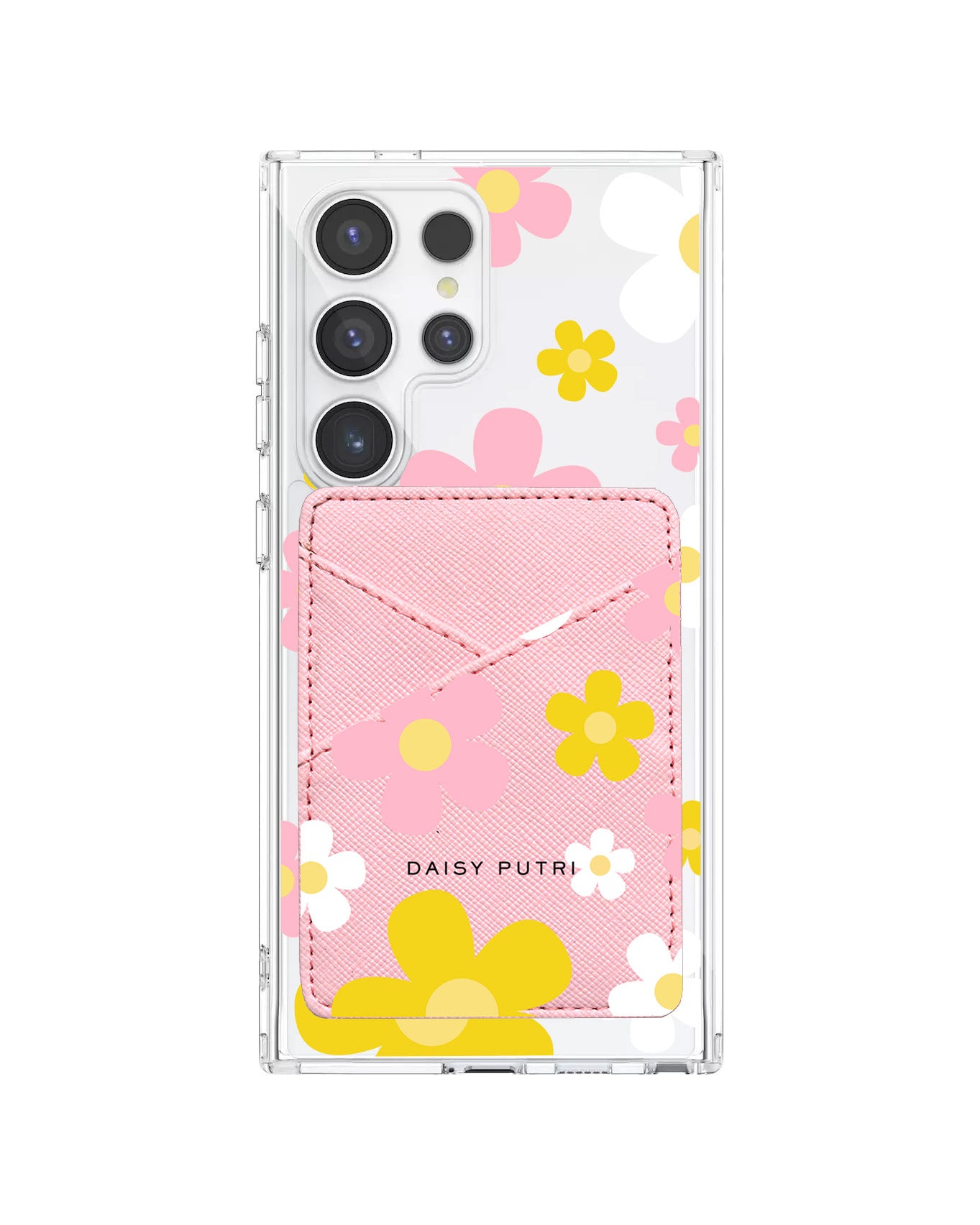 Android Phone Wallet Case - Daisy Fresh