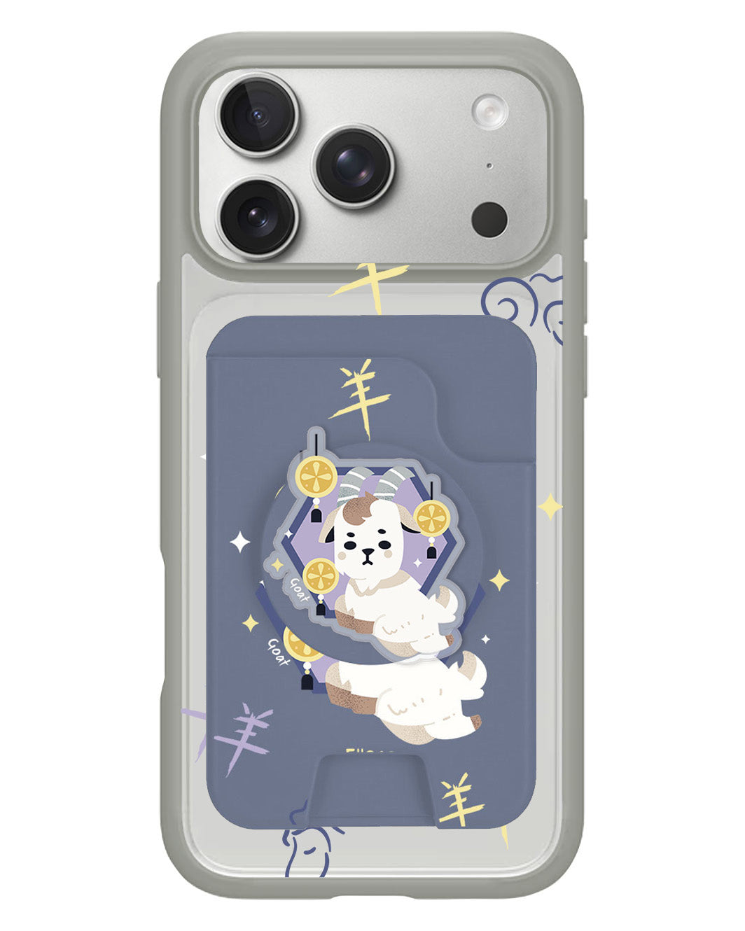 iPhone Magpop Wallet - Shio Goat