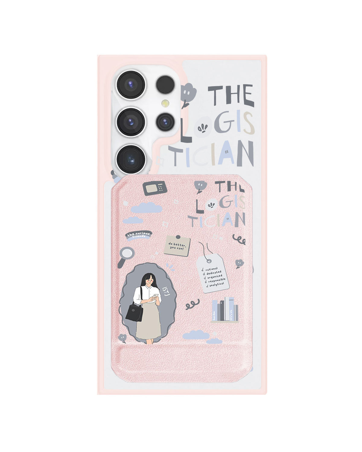 Android Magnetic Multifold Wallet - ISTJ