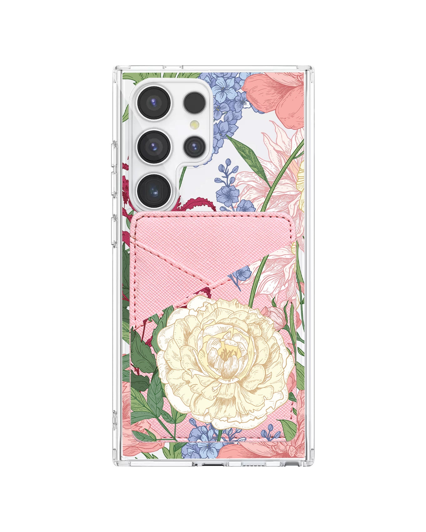 Android Phone Wallet Case - July Delphinium