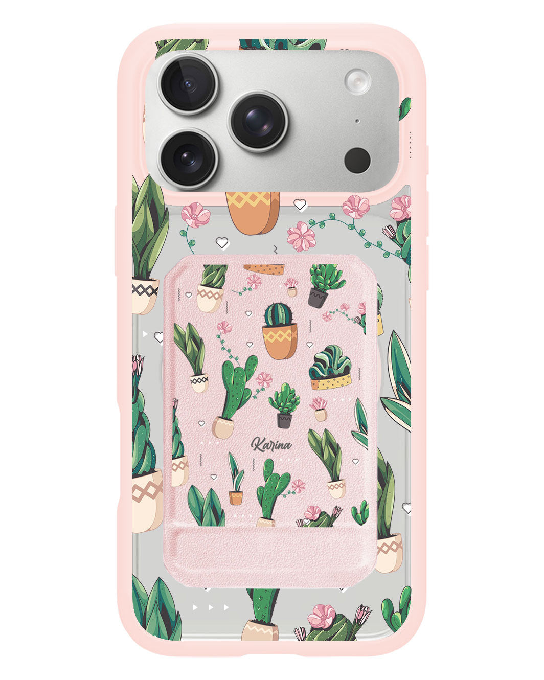 iPhone Magnetic Multifold Wallet - Cactus 3.0