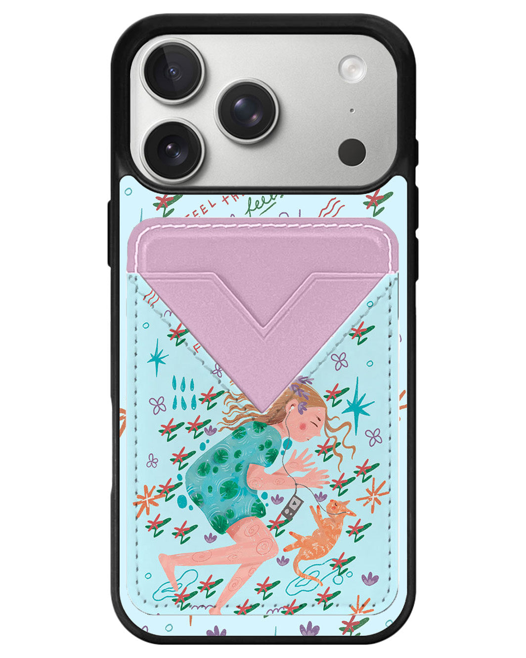iPhone Avant Wallet Case - Feel The feels